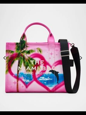 Marc Jacobs MIAMI City Tote with Black Strap